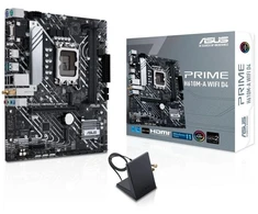 Asus | Pagrindinė plokštė H610M-A WIFI D4 | „Intel“ procesorių šeima | Procesoriaus lizdas LGA1700 | DDR4 atmintis | Atminties lizdai 2 | Palaikomos kietojo disko sąsajos SATA, M.2 | SATA prievadų skaičius: 4 | Lustų rinkinys Intel H610 | Formos faktorius