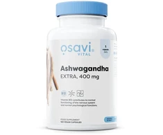 Ašvaganda OSAVI Vital Extra 400 mg, 120 kapsulių
