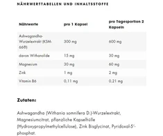 ESN Ashwa+ 120 Kapsulių
