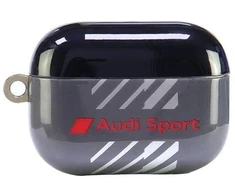 Audi IML Sport AirPods Pro 2 dėklas juodos spalvos AUS-IMLAPP2-RSQ/D1-BK