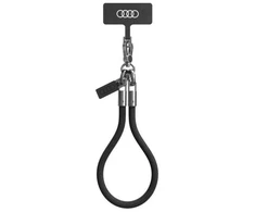Audi virvelė telefonui 28cm 8mm juodos spalvos AU-HSL8-R8/D1-BK