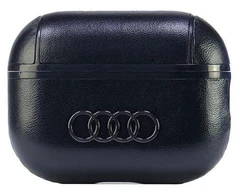 Audi Odinis dėklas su dideliu logotipu, AirPods Pro 2, juoda/juoda AU-APP2-GT/D3-BK