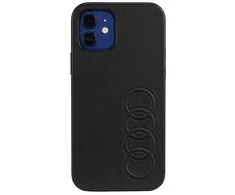 Audi sintetinės odos dėklas iPhone 11 Pro - juodas