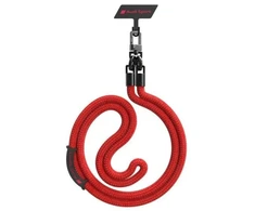 Audi virvelė telefonui 120cm10mm crossbody red AUS-CBL10-RSQ/D1-RD