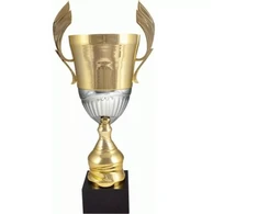 Auksinė ir sidabrinė metalinė taurė 4128A