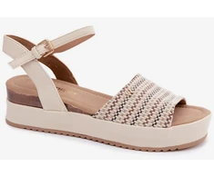 Aukštakulnės basutės su platforma Step in style