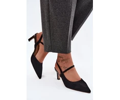 Aukštakulnės basutės su smailėjančia nosimi Step in style