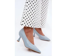 Aukštakulniai bateliai iš odos imitacijos Step in style
