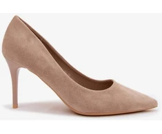 Aukštakulniai bateliai Step in Style iš zomšos imitacijos