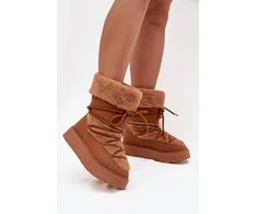 Aulinukai su dirbtiniu kailiu Step in style