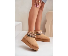 Aulinukai su platforma ir raštuotu aulu Step in style