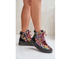 Aulinukai su spalvotu raštu Step in style