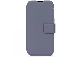 Carruzzo Decoded Tekstūrinio silikono Nuimamas Dėklas-Piniginė su MagSafe iPhone 17 Pro Max – Mėlynas