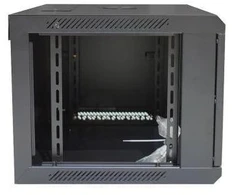 Ausinės Digitus DN-W19 06U/450/B 6U sieninis serverių korpusas juodas