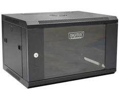 Ausinės Digitus DN-W19 06U/450/B 6U sieninis serverių korpusas juodas