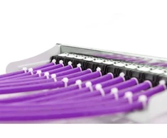 Assmann Electronic DIGITUS Montavimo kabelis Cat.6 F/UTP Dca vientisas laidas AWG 23/1 LSOH 500m violetinė ritė