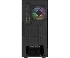Ausinės FURY KOMPIUTERIO KORPUSAS FURY SHOBO RGB MIDI TOWER SU LANGU Juodas