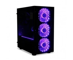 Ausinės IBOX MINI TOWER PASSION V4 GAMING OPV4 korpusas (Micro ATX; juodas)