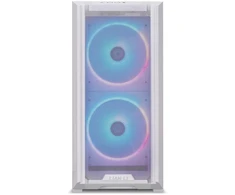 Ausinės Lian Li LANCOOL 216 RGB, E-ATX kompiuterio korpusas baltas