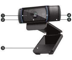 Ausinės Logitech C920 interneto kamera 960-001055