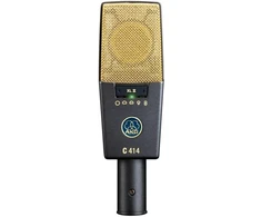 Ausinės Mikrofonas AKG C414 XLII – didelės diafragmos kondensatorinis mikrofonas, kintamos charakteristikos