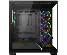Ausinės MODECOM VOLCANO STELLAR PLUS ARGB MIDI 5F Juodas KORPUSAS