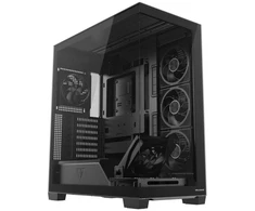Ausinės MODECOM VOLCANO STELLAR PLUS ARGB MIDI 5F Juodas KORPUSAS