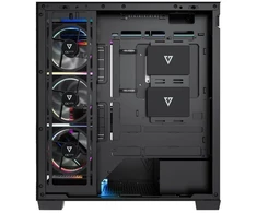 Ausinės MODECOM VOLCANO STELLAR PLUS ARGB MIDI 8F Juodas KORPUSAS