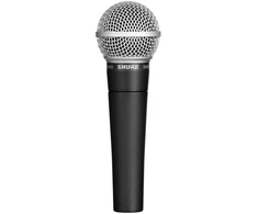 Ausinės Shure SM58-LCE - Dinaminis, kardioidinis, vokalinis mikrofonas