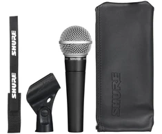 Ausinės Shure SM58-LCE - Dinaminis, kardioidinis, vokalinis mikrofonas