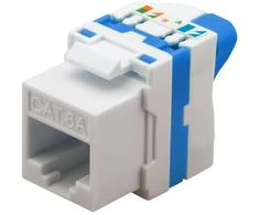 TECHLY CAT 6a KeyStone RJ45 Jack UTP neekranuotas įrankis be įrankių