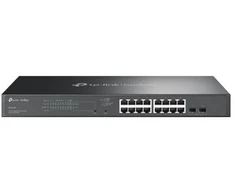 Ausinės TP-Link TL-SG2218P L2/L2+ gigabitinis eterneto komutatorius (10/100/1000) su PoE palaikymu, 1U, juodas