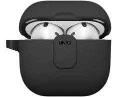 Dėklas UNIQ Clyde skirtas AirPods 4 Lock Case juodos spalvos