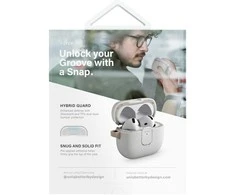 Dėklas UNIQ Clyde skirtas AirPods 4 Lock Case rožinės spalvos