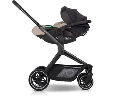 Easy go Pasisukanti, gulima autokėdutė su isofix baze Buz Pro Xtd I-size 0-13, Taupe