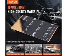 VEVOR Automobilio garso izoliacijos kilimėlis, 200 mil 2,3 kv.m