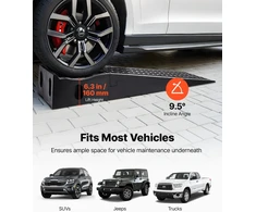 VEVOR Automobilių aptarnavimo pandusai, 2 vnt, 5897 kg