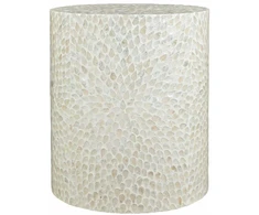 Av1730-28Gb Staliukas apvalus Avola Pilkas Basket Weave