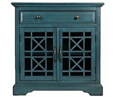 Mėlyna Av175-32 Komoda 2D/1S Avola Antique Mėlyna