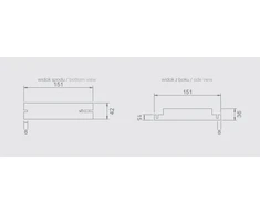 Avarinis modulis PRIMUS LED HP 9W 2H AT, skirtas LED panelėms 20-80VDC