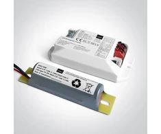 Avarinis paketas 1-30W LED šviestuvams / 9-45V DC LED juostoms, įleidžiamo montavimo, 3h palaikymas, 89001/EME