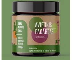Avietinis pagardas su baziliku, 230g