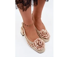 Ažūrinės basutės su kulnu Step in style