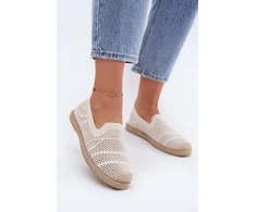 Ažūrinės tekstilinės espadrilės Step in style