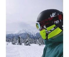 Balaklava ryškiai žalia Rockbros
