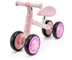 Rožinė KINDERKRAFT balansinis dviratis CUTIE FLASH Rožinis