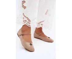 Balerinos iš zomšos imitacijos Step in style