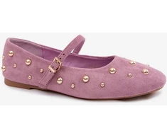 Balerinos Step in style su aukso spalvos detalėmis