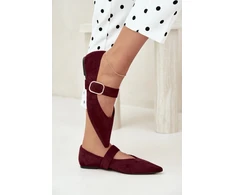 Balerinos su sagtimi ir smailėjančia nosimi Step in style