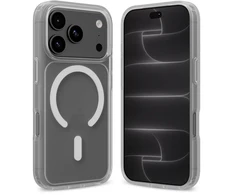 Balta „MagSafe“ dėklas iPhone 18 Pro Max / 17 Pro Max